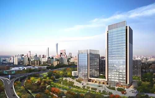 华瀚大厦俯瞰图