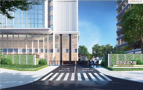 中外交流大厦外立面