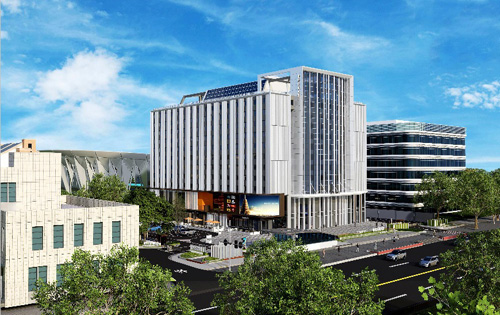 中外交流大厦周边环境