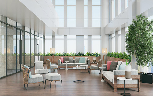 中都科技大厦大堂