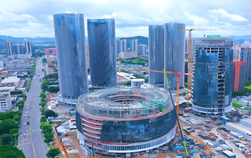 长安科创中心鸟瞰图